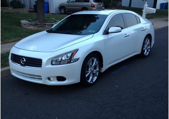 Nissan Maxima - white