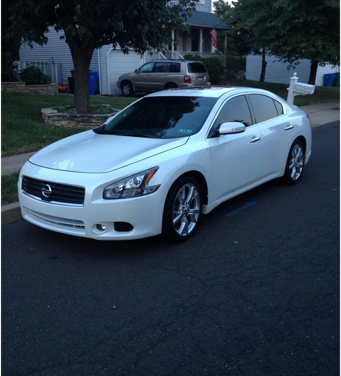 Nissan Maxima - white